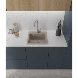 Смеситель для кухни GRANFEST QUARZ Z-5410 песочный Смеситель для кухни GRANFEST QUARZ Z-5410 песочный
