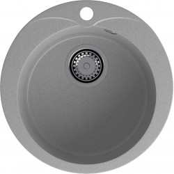 Кухонная мойка GRANFEST RONDO R-480 серый