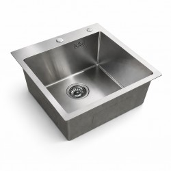 Кухонная мойка из нержавейки BLANTEK LS-5050S Brushed