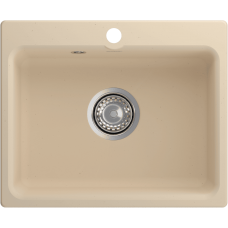 Кухонная мойка GRANFEST SMART SM-520 бежевый + сифон Кухонная мойка GRANFEST SMART SM-520 бежевый + сифон
