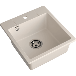 Кухонная мойка GRANFEST URBAN UR-245 белый