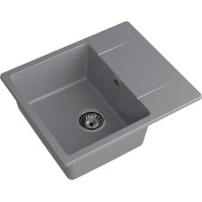 Кухонная мойка GRANFEST URBAN UR-258L темно-серый