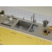 Кухонная мойка из нержавейки Omoikiri Taki 69-2-U/IF-IN-L Side нержавеющая сталь