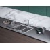 Кухонная мойка из нержавейки Omoikiri Akisame 60-2-IN-L нержавеющая сталь
