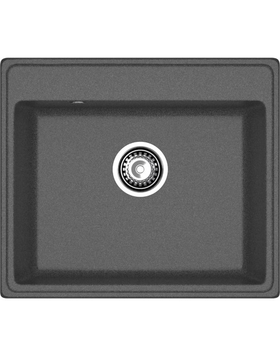 Кухонная мойка GRANFEST VERTEX V-580 графит