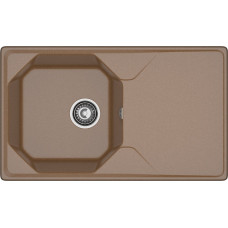 Кухонная мойка GRANFEST UNIQUE U-840L терракот