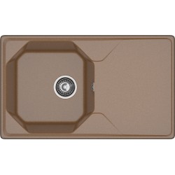 Кухонная мойка GRANFEST UNIQUE U-840L терракот Кухонная мойка GRANFEST UNIQUE U-840L терракот
