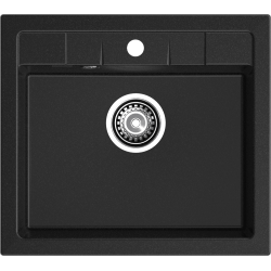Кухонная мойка GRANFEST QUADRO Q-561 черный