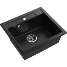 Кухонная мойка GRANFEST QUADRO Q-561 черный Кухонная мойка GRANFEST QUADRO Q-561 черный