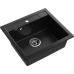 Кухонная мойка GRANFEST QUADRO Q-561 черный