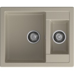 Кухонная мойка GRANFEST QUADRO Q-610K топаз