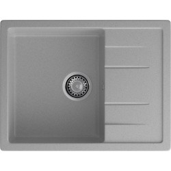 Кухонная мойка GRANFEST QUADRO Q-650L серый