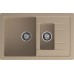 Кухонная мойка GRANFEST QUADRO Q-775KL песочный