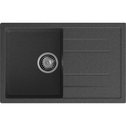 Кухонная мойка GRANFEST QUADRO Q-780L графит