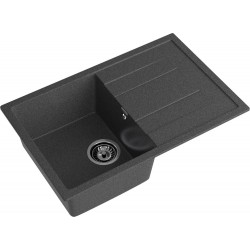 Кухонная мойка GRANFEST QUADRO Q-780L графит