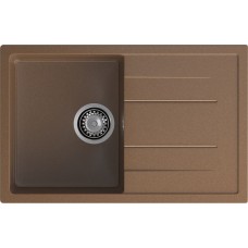 Кухонная мойка GRANFEST QUADRO Q-780L терракот