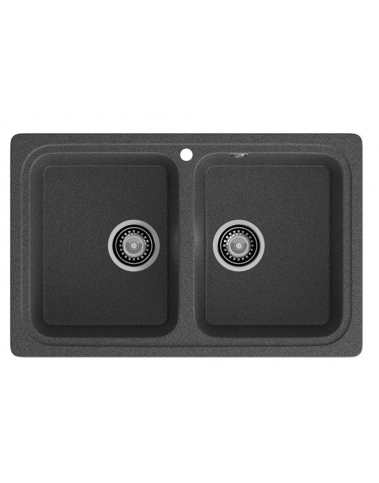 Кухонная мойка GRANFEST STANDART S-780K графит