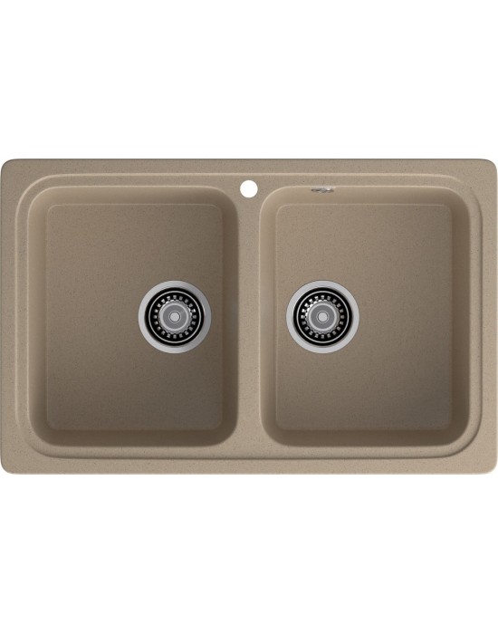Кухонная мойка GRANFEST STANDART S-780K песочный