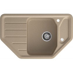 Кухонная мойка GRANFEST CORNER C-800E песочный