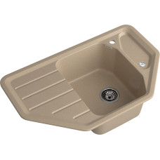 Кухонная мойка GRANFEST CORNER C-800E песочный