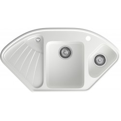 Кухонная мойка GRANFEST CORNER C-1040E иней Кухонная мойка GRANFEST CORNER C-1040E иней