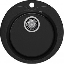 Кухонная мойка GRANFEST RONDO R-480 черный