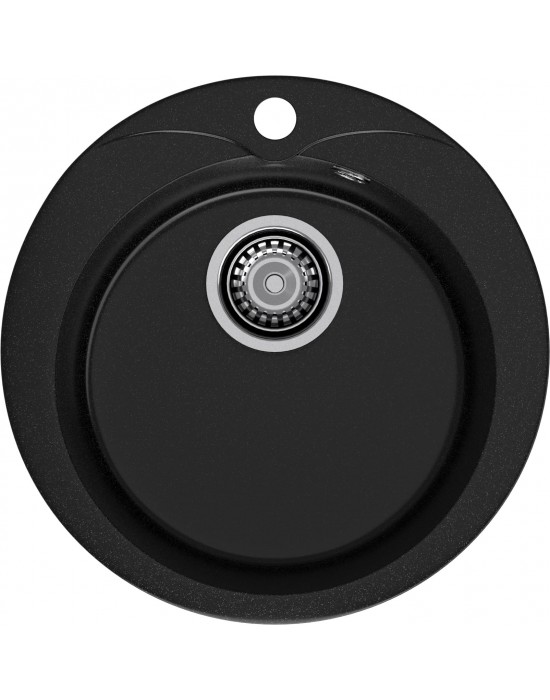 Кухонная мойка GRANFEST RONDO R-480 черный