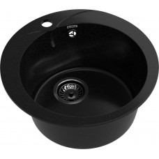 Кухонная мойка GRANFEST RONDO R-480 черный