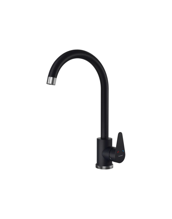 Смеситель для кухни GRANFEST QUARZ Z-5412 черный