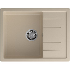 Кухонная мойка GRANFEST QUADRO Q-650L кашемир