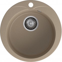 Кухонная мойка GRANFEST RONDO R-480 песочный