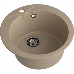 Кухонная мойка GRANFEST RONDO R-480 песочный