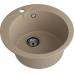 Кухонная мойка GRANFEST RONDO R-480 песочный