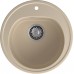 Кухонная мойка GRANFEST RONDO R-510 кашемир Кухонная мойка GRANFEST RONDO R-510 кашемир
