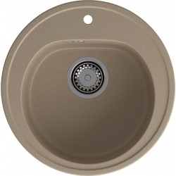 Кухонная мойка GRANFEST RONDO R-510 песочный