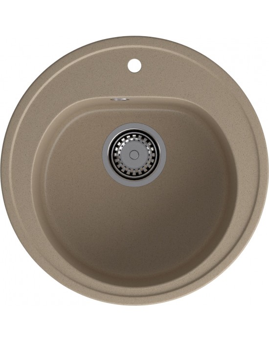 Кухонная мойка GRANFEST RONDO R-510 песочный