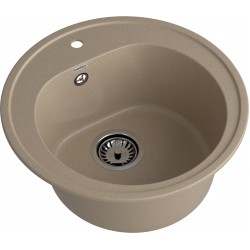 Кухонная мойка GRANFEST RONDO R-510 песочный