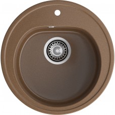 Кухонная мойка GRANFEST RONDO R-510 терракот Кухонная мойка GRANFEST RONDO R-510 терракот