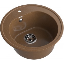 Кухонная мойка GRANFEST RONDO R-510 терракот