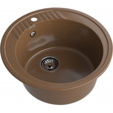 Кухонная мойка GRANFEST RONDO R-520 терракот Кухонная мойка GRANFEST RONDO R-520 терракот