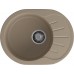 Кухонная мойка GRANFEST RONDO R-580L песочный