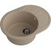 Кухонная мойка GRANFEST RONDO R-580L песочный
