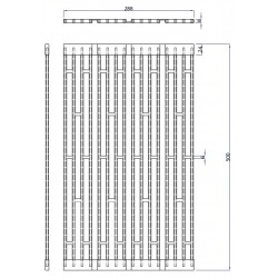 Ролл-мат GRANFEST GF 1002-BL черный