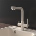 Смеситель для кухни GRANFEST QUARZ Z-5423 белый