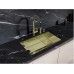 Кухонная мойка из нержавейки Omoikiri Taki 74-U/IF-L-LG Side светлое золото