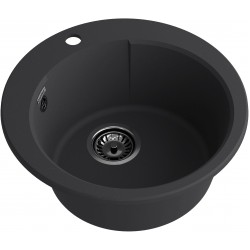 Кухонная мойка GRANFEST URBAN UR-649 черный