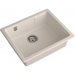 Кухонная мойка GRANFEST URBAN UR-4555 белый Кухонная мойка GRANFEST URBAN UR-4555 белый