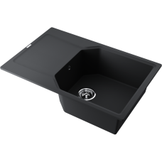 Кухонная мойка Omoikiri Yonaka 78-LB-BL Artgranit/черный Кухонная мойка Omoikiri Yonaka 78-LB-BL Artgranit/черный