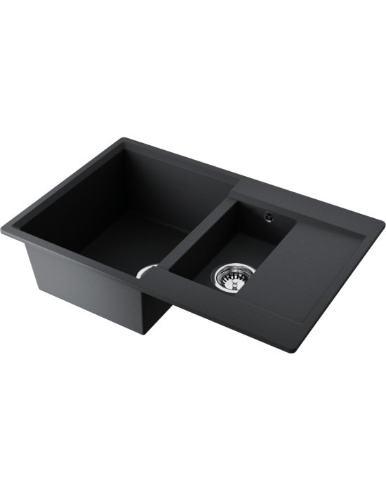 Кухонная мойка Omoikiri Daisen 78-2-BL Artgranit/черный