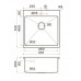 Кухонная мойка из нержавейки Omoikiri Akisame 51-GB  графит